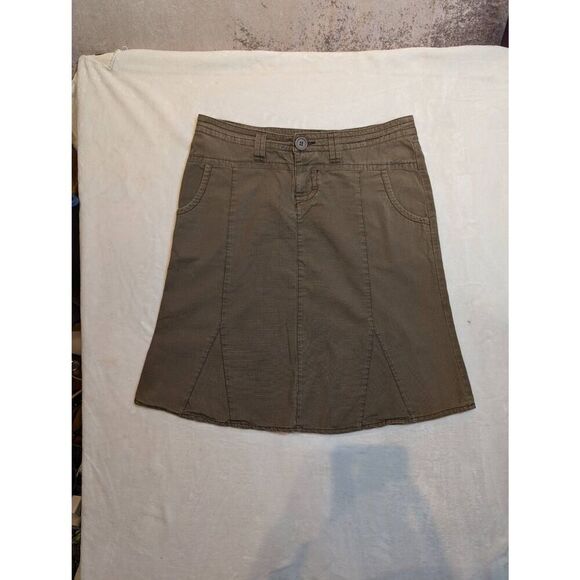 Maurices brown knee-length skirt 11/12 - Picture 1 of 2